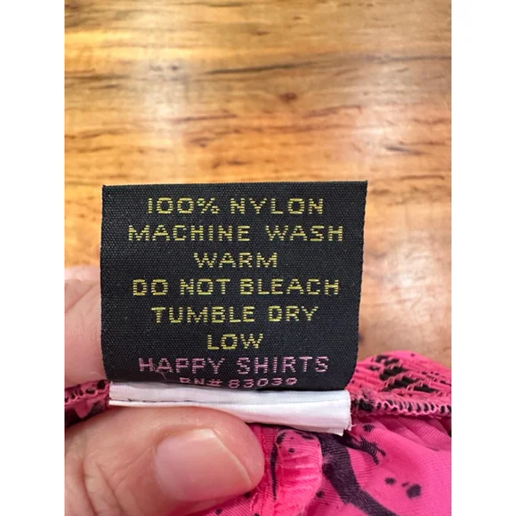 Gecko Hawaii Pink Gecko Print Beach Pants Large Y2K - Picture 9 of 15